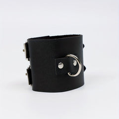 Punk Gothic Leather Wristband PU