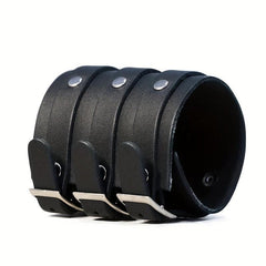 Men's Punk Leather Wristband Multilayer Bracelet