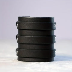 Men's Punk Leather Wristband Multilayer Bracelet