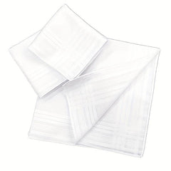 12pcs Soft Handkerchiefs 15.75in