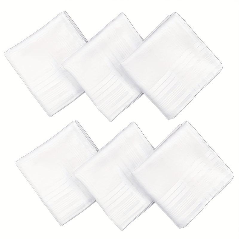 12pcs Soft Handkerchiefs 15.75in