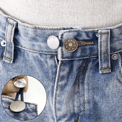 4pcs Elastic Waist Extenders for Pants Jeans Trousers