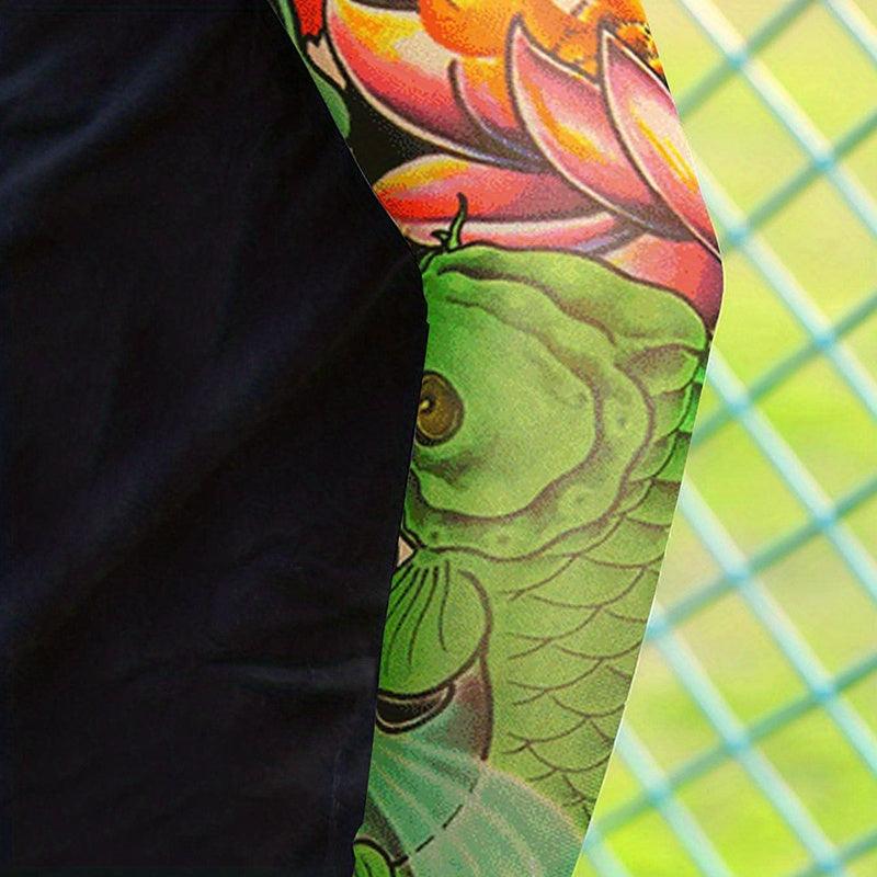 Men's Casual Sun Protection Sleeves Breathable Quick Drying