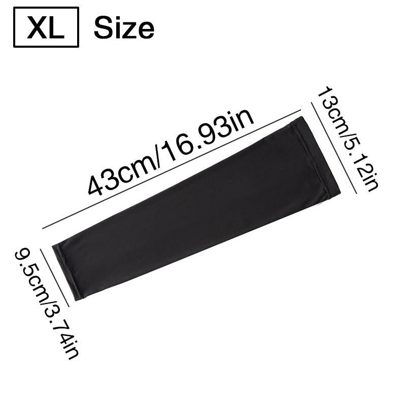 Car Sunscreen Ice Silk Cuffs Arm Protection Thin Style Gloves