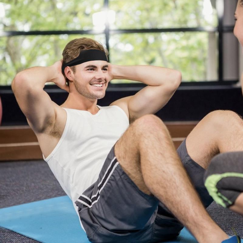 Stretchy Sport Headbands Non Slip Sweatband