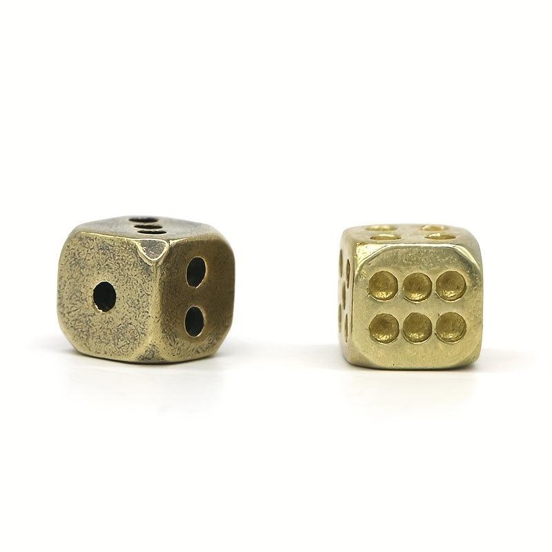 Solid Copper Dice for Bar Nightclub Play