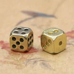 Solid Copper Dice for Bar Nightclub Play