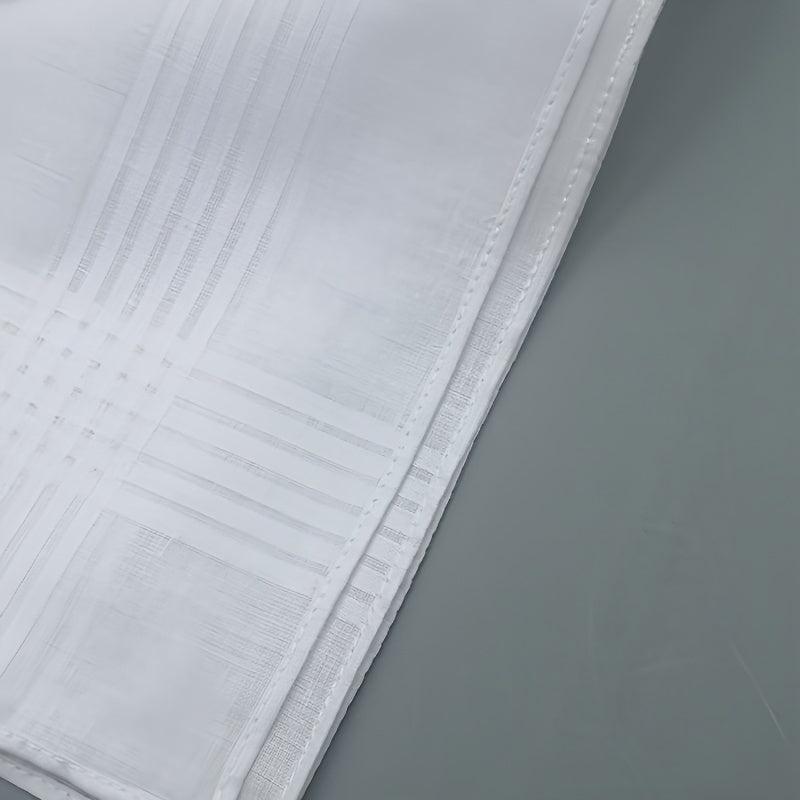 12pcs Men's Pocket Square High Pure Multipurpose Small Square