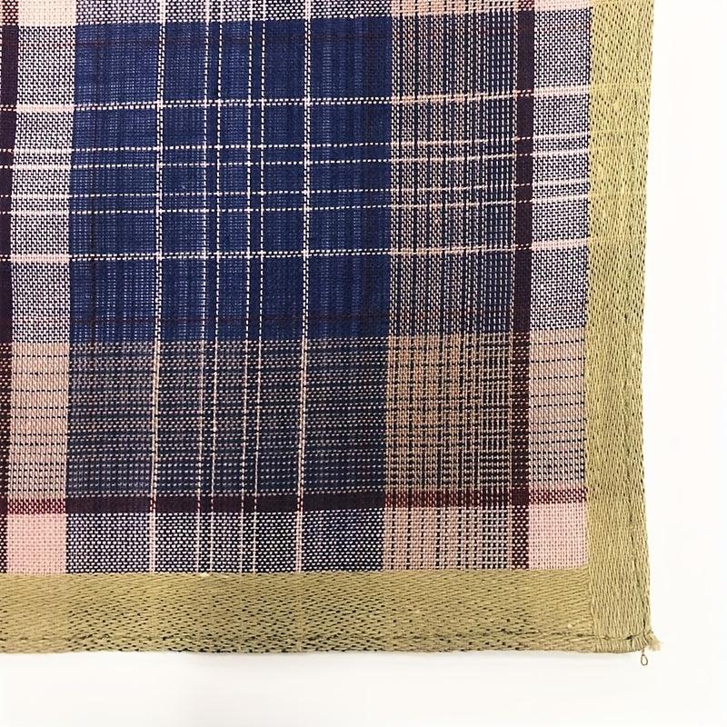 Men's Plaid Handkerchief Bundle - Outdoor Dinner Party Essential