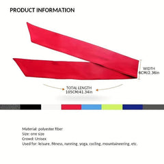 Elastic Pirate Hair Band for Yoga Sports