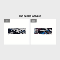 Men's Ice Silk Camouflage Sweatband Fitness Hairband