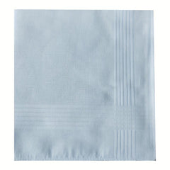 12pcs Plain Ribbon Handkerchief Thin Pocket Square 39