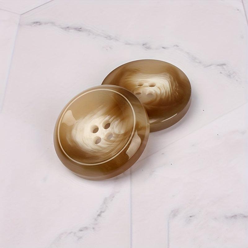 High End Resin Buckle Suit Top Windbreaker Coat Button