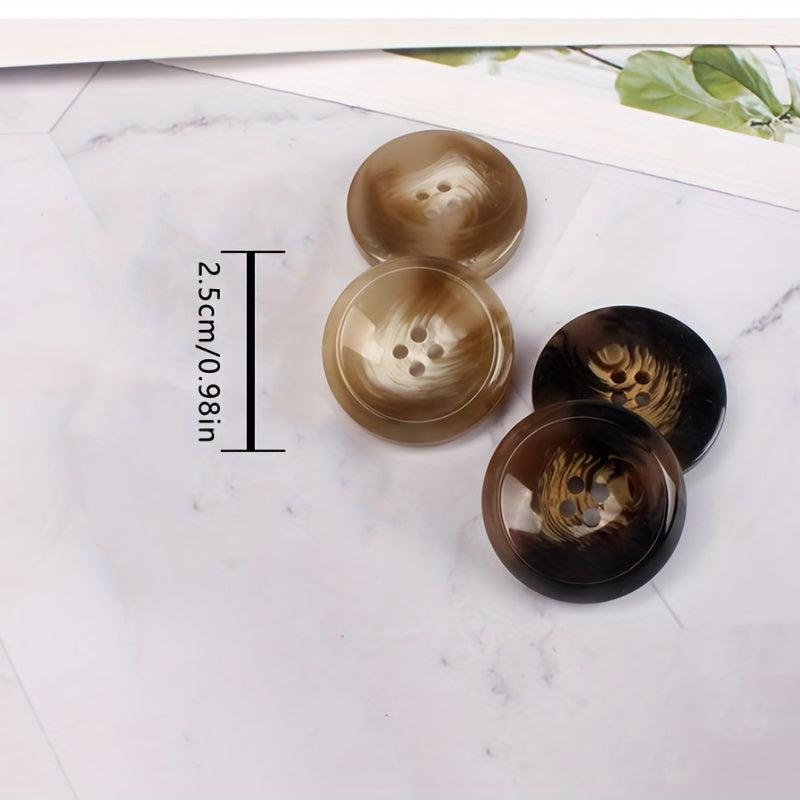High End Resin Buckle Suit Top Windbreaker Coat Button