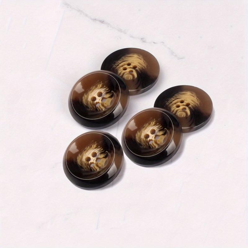 High End Resin Buckle Suit Top Windbreaker Coat Button