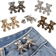 Adjustable Jeans Button Pin for Loose Jeans, Instant Pants Waist Tighten Belt