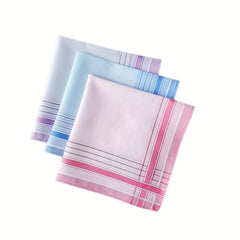 3PCS 27 Satin Handkerchief Soft Sweat Absorbent