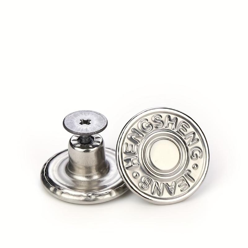 30pcs Letter Retro Buttons Removable Decorative Accessories With Screwdriver