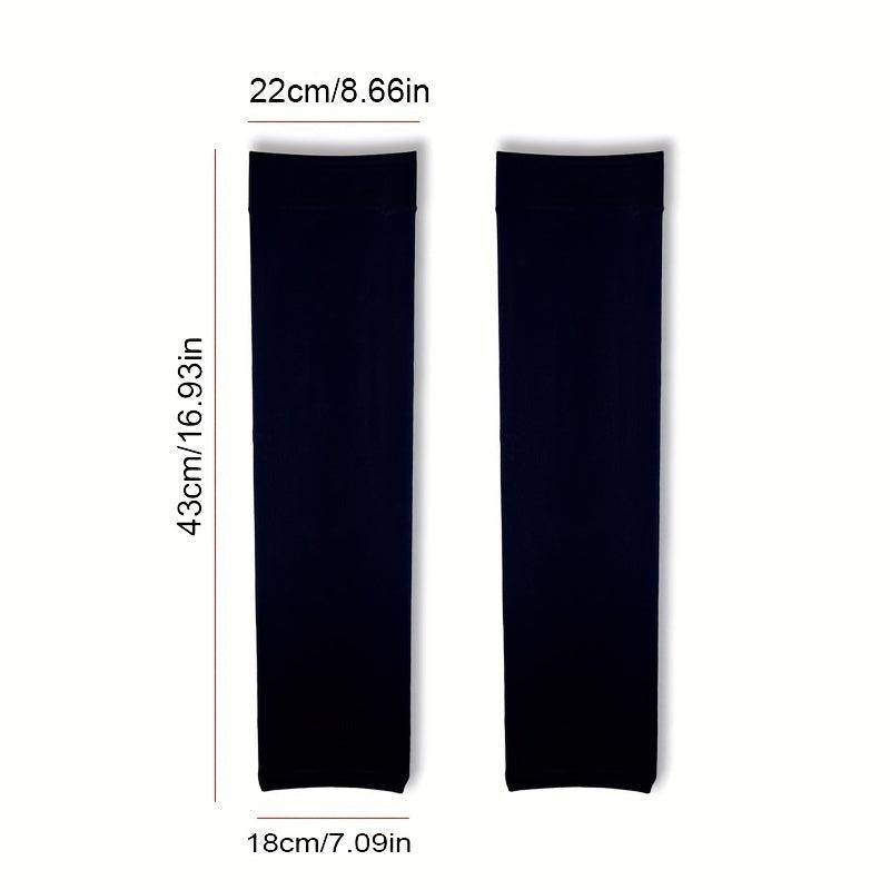 Breathable Moisture Absorbing UV Protection Sleeves Sports Protection Large Size