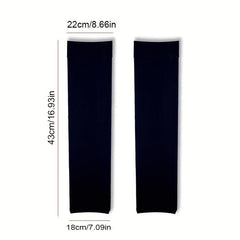 Breathable Moisture Absorbing UV Protection Sleeves Sports Protection Large Size