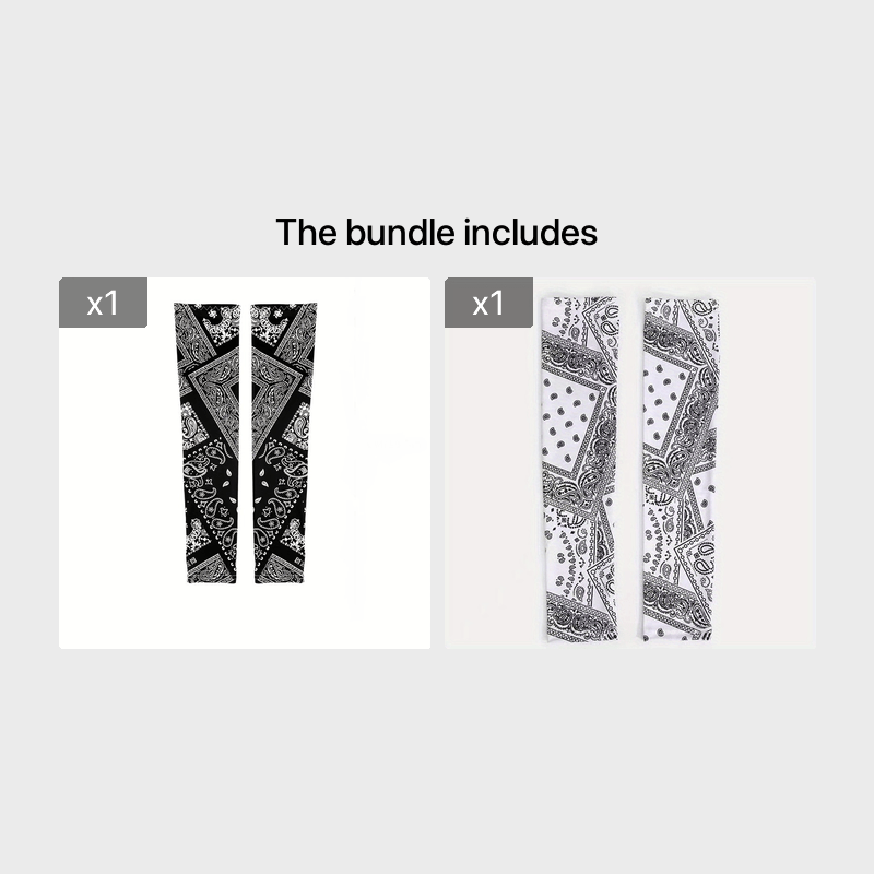2pcs Cashew Pattern Ice Sleeve for Cooler Bags