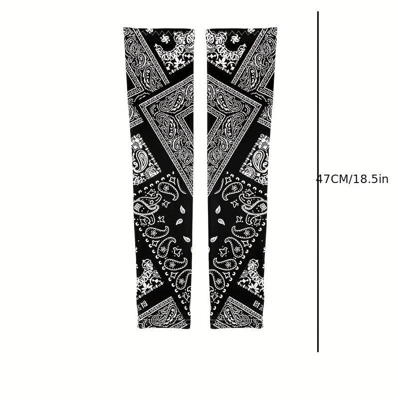 2pcs Cashew Pattern Ice Sleeve for Cooler Bags