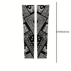 2pcs Cashew Pattern Ice Sleeve for Cooler Bags