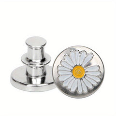 1pc Seamless Detachable Metal Button