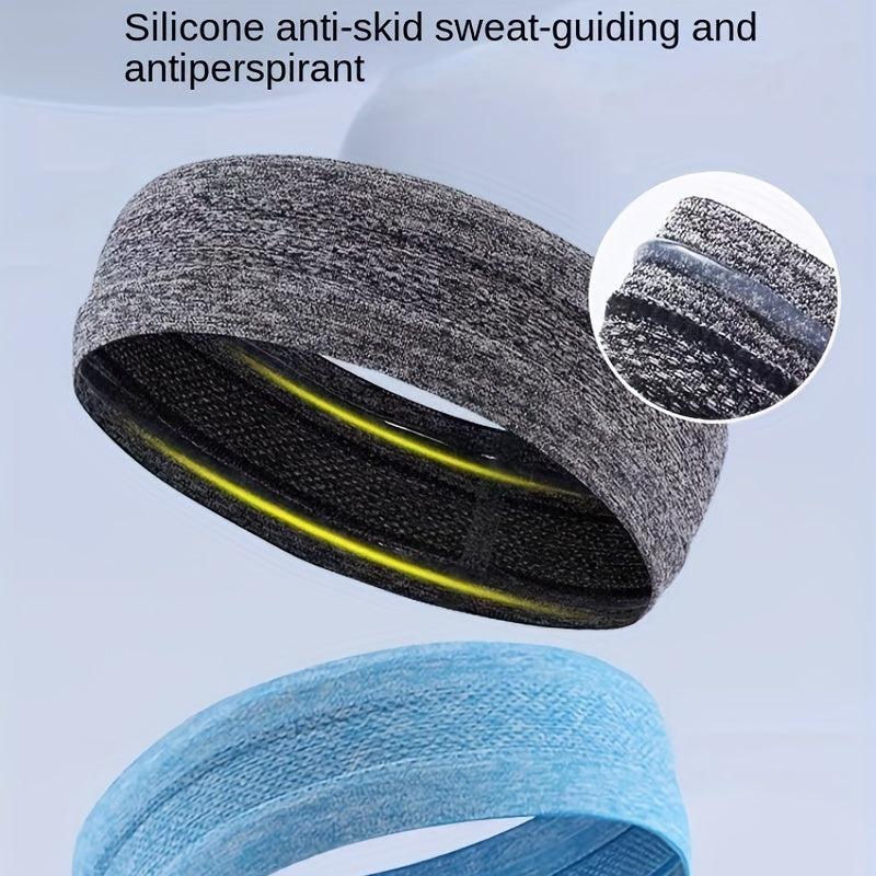 Sweat Band Headband Non-slip Yoga Running Hairband