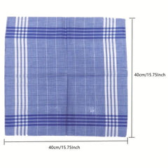 Men's Soft Handkerchief Pure Mix Colors 3pcs 6pcs 40 01 cm