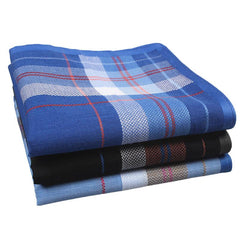 3pcs Men's Striped Business Pocket Handkerchief