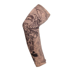 Flower Arm Tattoo Sleeves Sun UV Protection Arm Warmers for Men Women