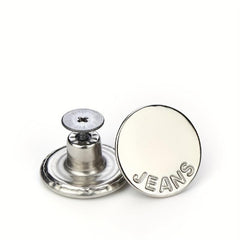 10pcs Seam Button Pins for Jeans Set with Screwdriver