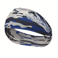 Men's Camo Ice Silk Sports Headband