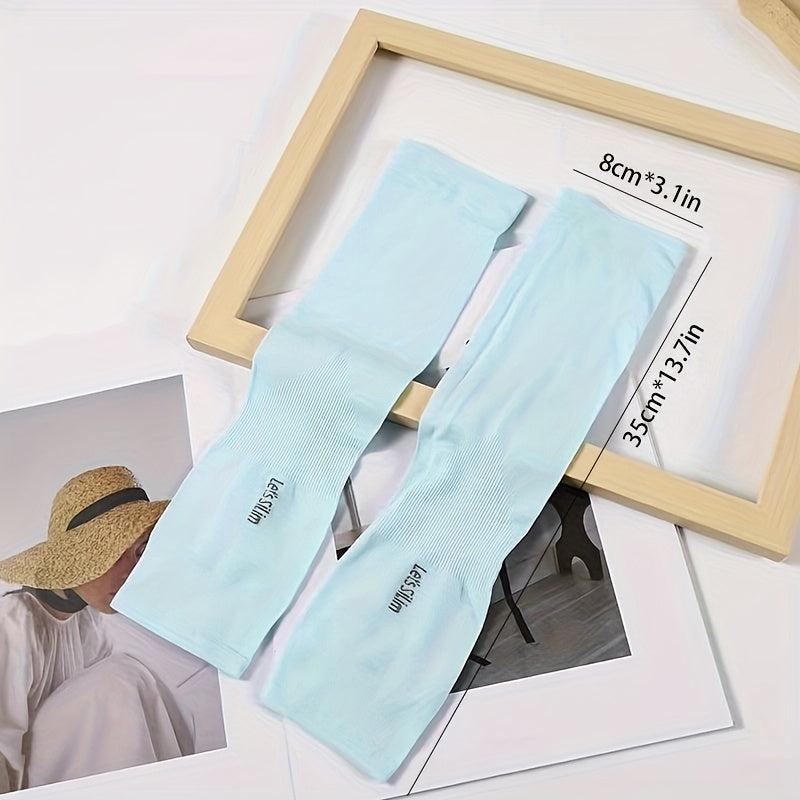 1 Pair Lightweight Ice Sleeves for Summer