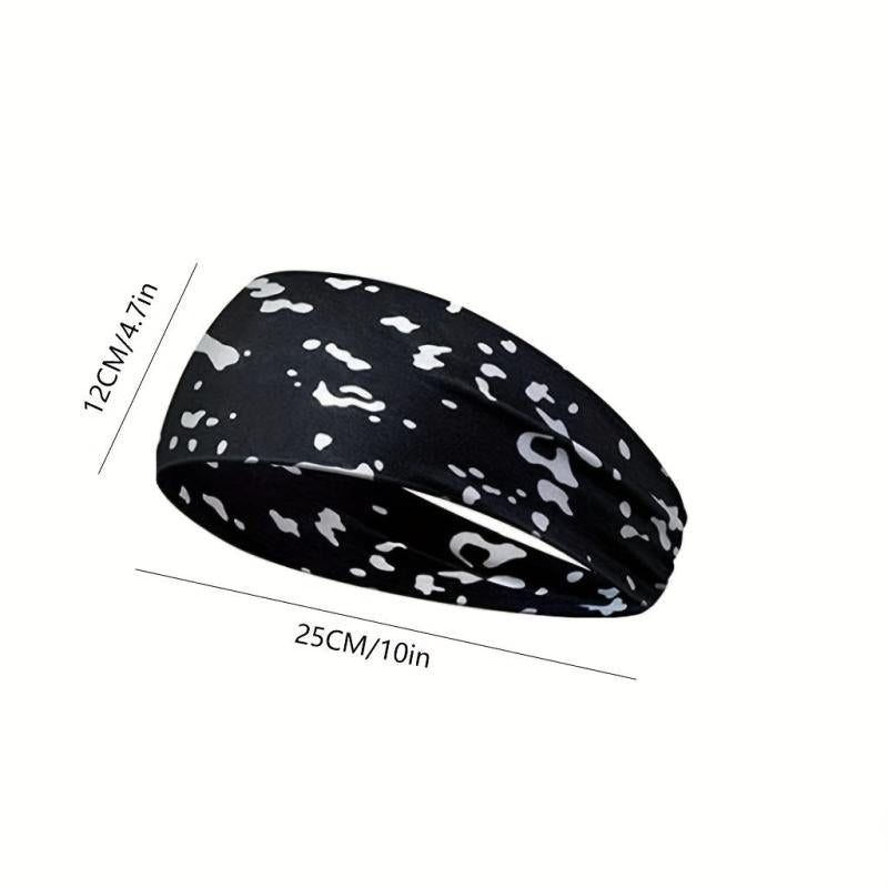 Printed Sports Headband For Gym