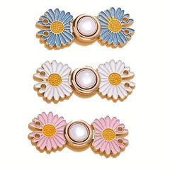 Daisy Adjustable Waist Tightener Button Pants Jeans Skirts Collar Buttons Breast
