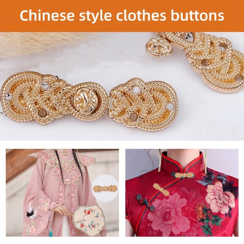Metal Plate Buckle Cloud Shoulder Shawl Collar Pair Buckle For Men