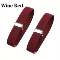 2pcs Elastic Armband Cuffs Women Men Ring Bracelet