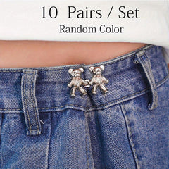 Bear Waist Buckle Set Small Waist Artifact