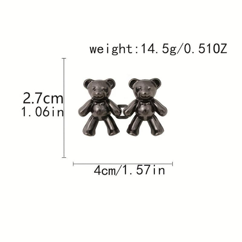 Bear Waist Buckle Set Small Waist Artifact