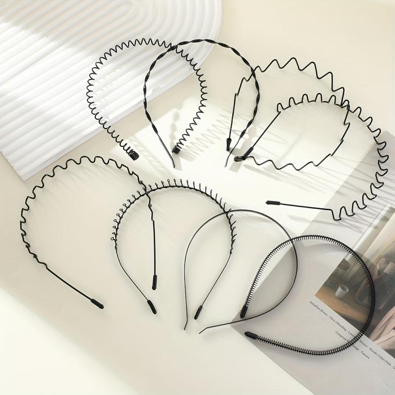 4pcs Men's Invisible Sports Headband Hair Accessories