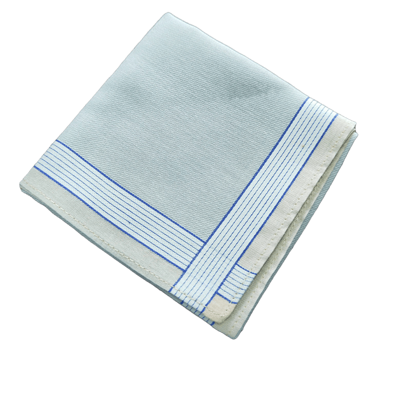 Men's Plaid Business Handkerchief Set