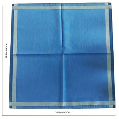 Men's Plaid Business Handkerchief Set