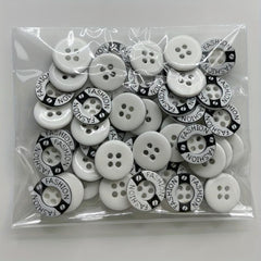 50pcs Classic Round Shirt Jacket Button DIY Clothing Accessories For Men