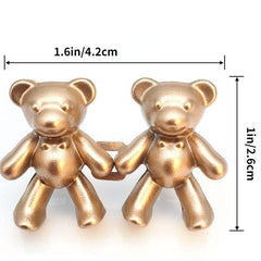 Detachable Metal Bear Waist Button for Men Pant DIY Clothing