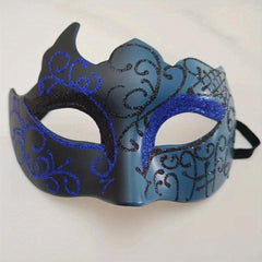 Men's Half Face Mask for Party Bar Makeup Dance