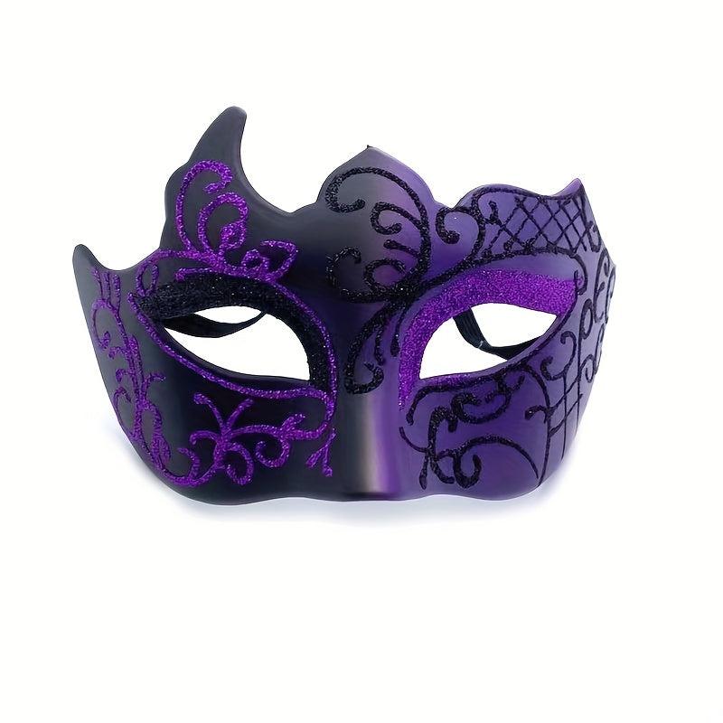 Men's Half Face Mask for Party Bar Makeup Dance