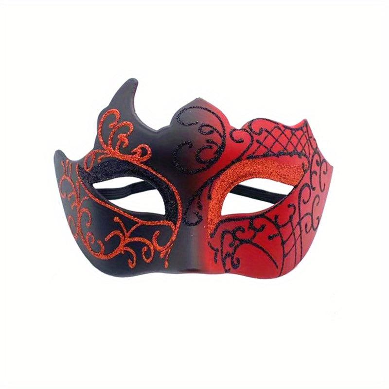 Men's Half Face Mask for Party Bar Makeup Dance