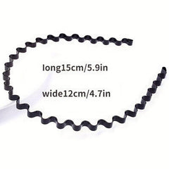 Men's Hair Band Sports Headband Anti Slip Hair Clips